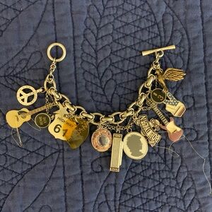 Lucky Brand Bob Dylan Charm Bracelet